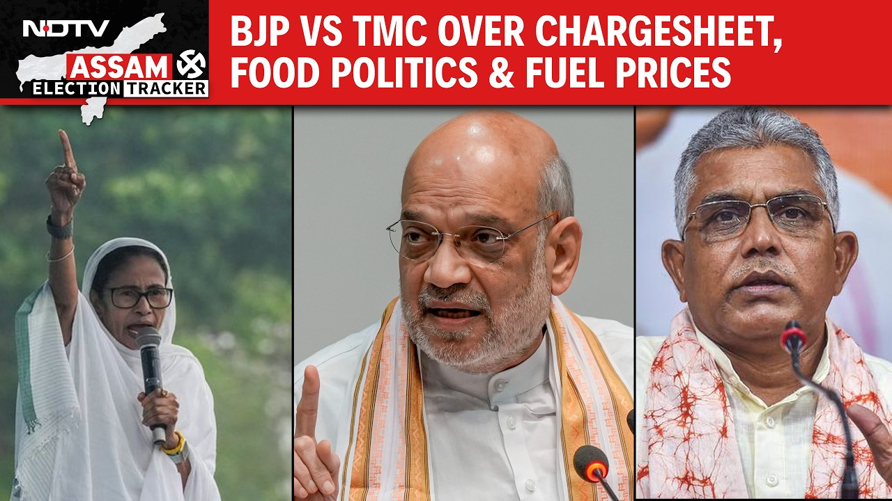 West Bengal Assembly Elections | BJP Vs TMC Clash Over Chargesheet, Food Politics & Fuel Price Row