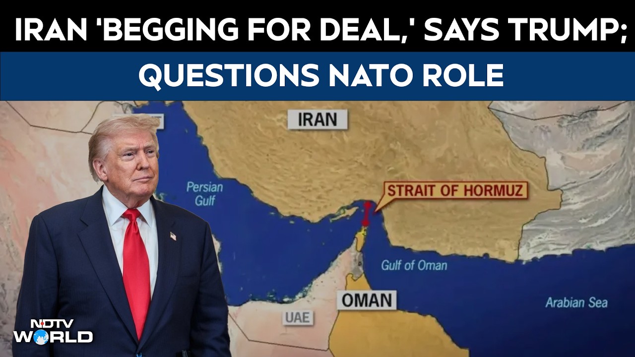 Donald Trump Claims Iran "Begging for Deal," Demands Strait of Hormuz Reopened