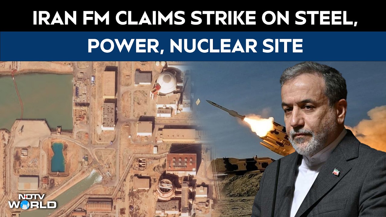 Iran Claims Strikes on Nuclear, Power Sites; Warns of Heavy Retaliation