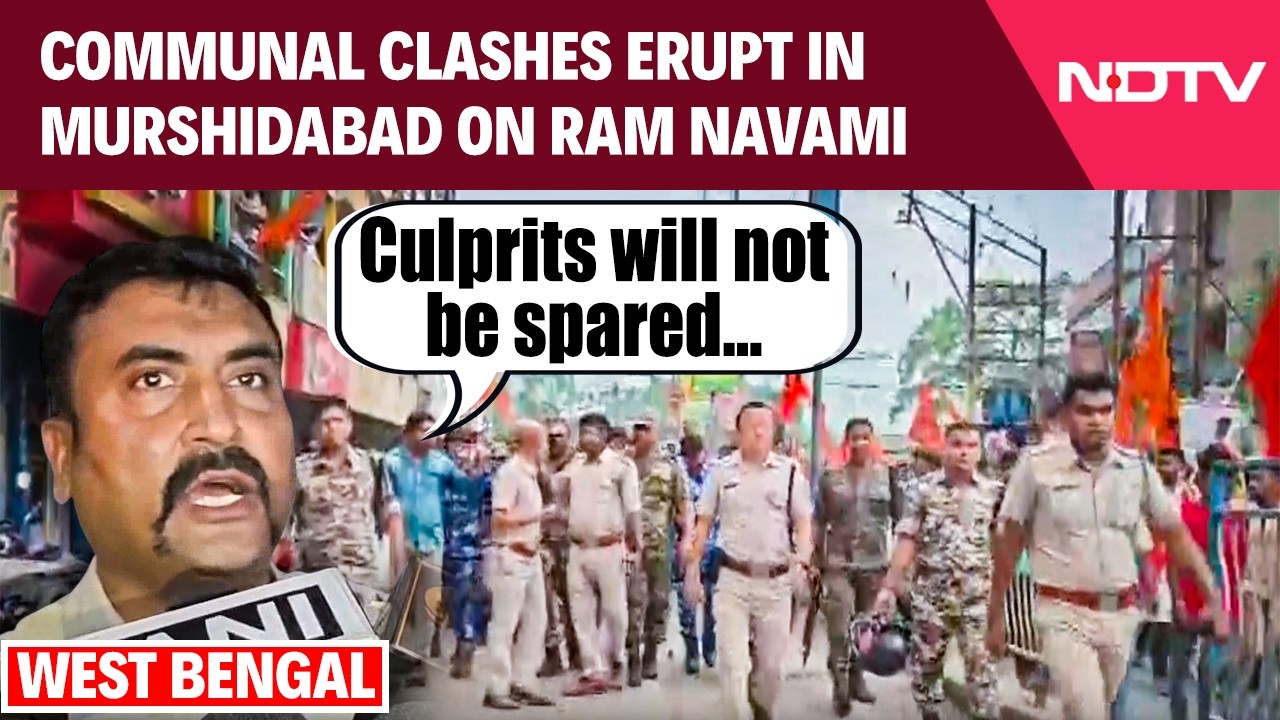 West Bengal News | Communal Clashes Erupts In Murshidabad On Ram Navami