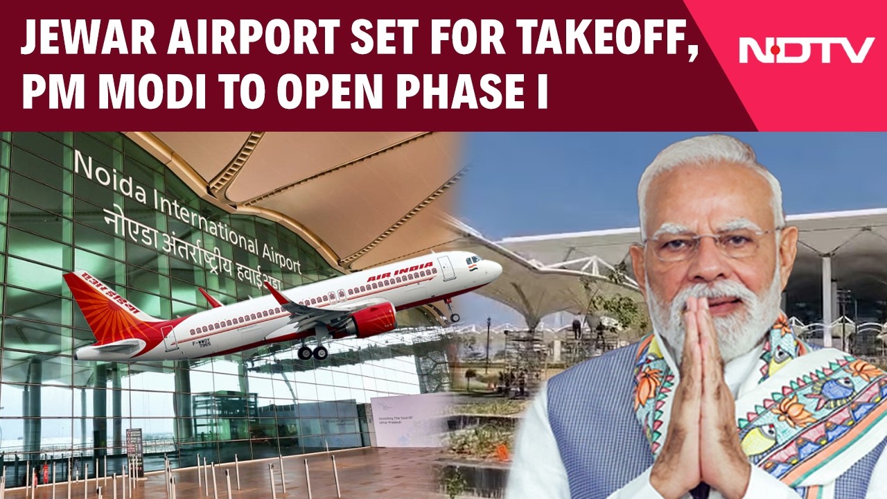 Noida Airport | PM Modi to Inaugurate Noida Jewar Airport, Boosting NCR Connectivity | Jewar Airport