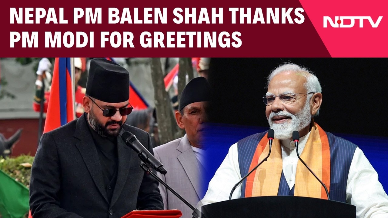Nepal PM Balen Shah, PM Modi Exchange Messages, Signal Strong Bilateral Ties