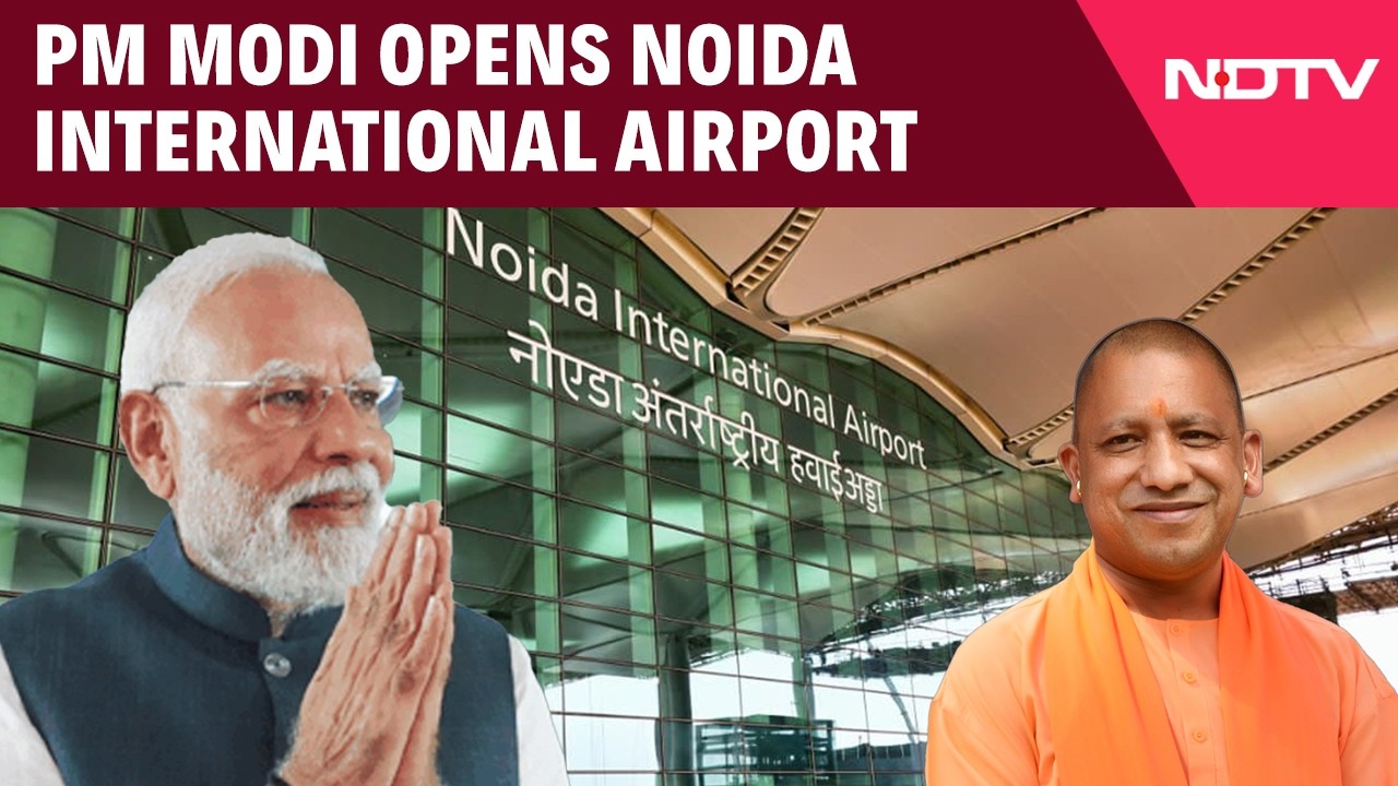 PM Narendra Modi Inaugurates Noida International Airport Phase 1