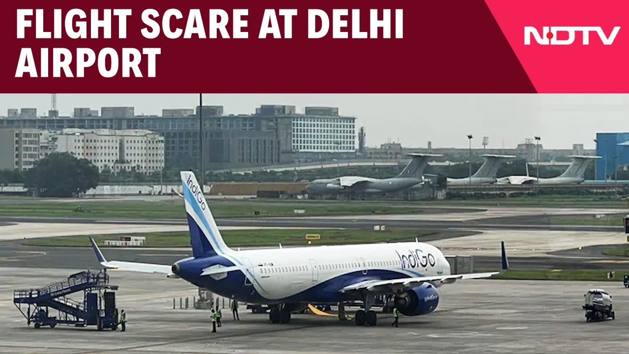 IndiGo Flight Makes Emergency Landing At Delhi Airport, Engine Failure Suspected