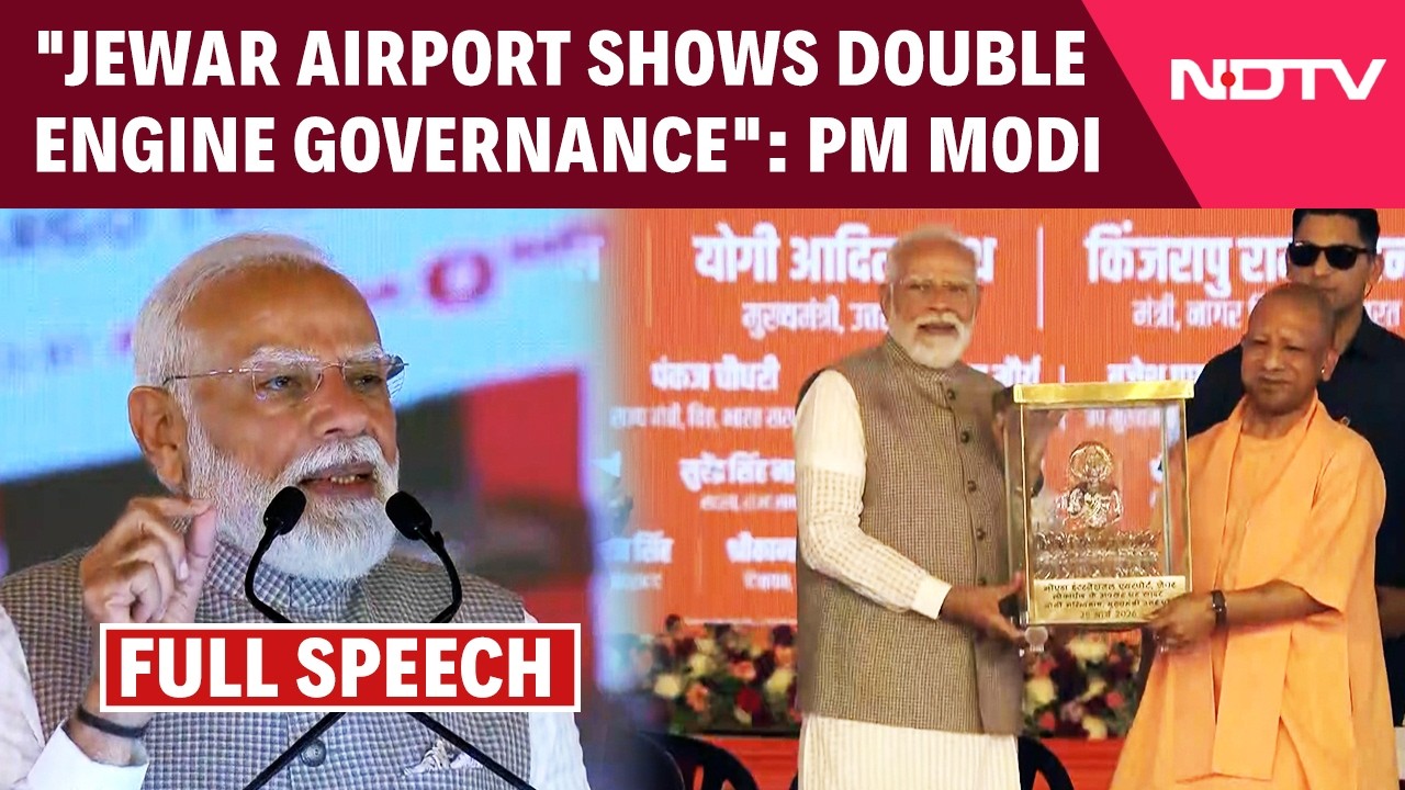 PM Modi At Noida Airport Inauguration: "Starting New Chapter Of Viksit UP, Viksit Bharat Campaign"