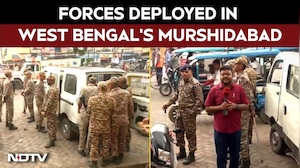 West Bengal News | Forces Deployed In West Bengal's Murshidabad After Ram Navami Violence