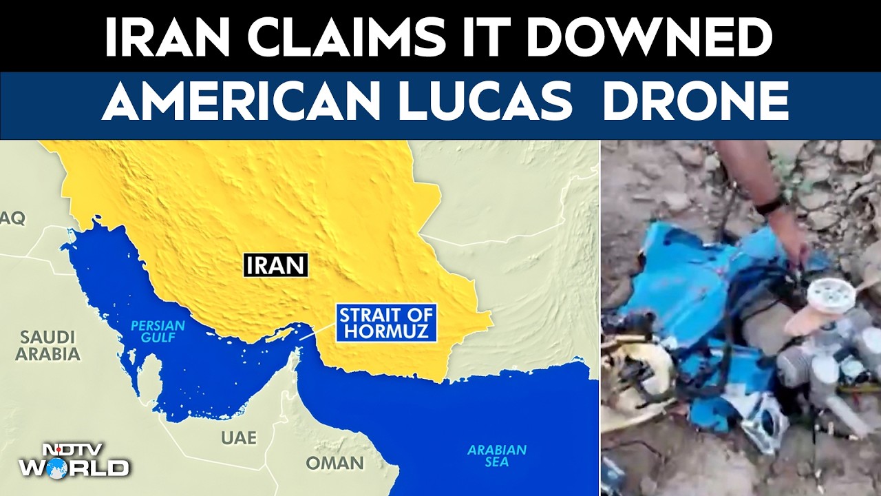 Iran Claims It Shot Down US Drone Near Strait Of Hormuz