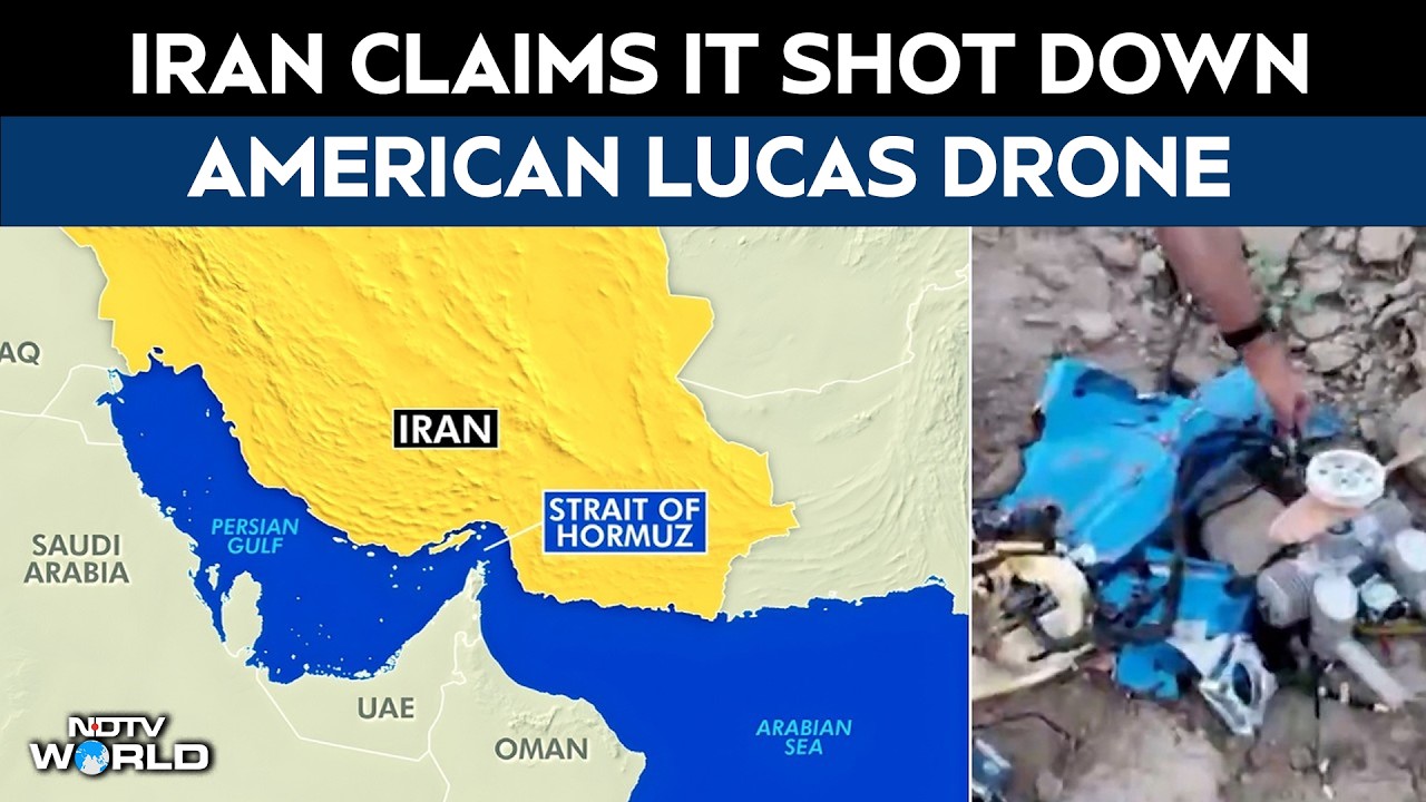 Iran Claims It Shot Down US Drone Near Strait Of Hormuz