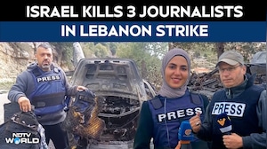 Israel Kills 3 Journalists in Lebanon Strike, Claims 1 Was Hezbollah Member
