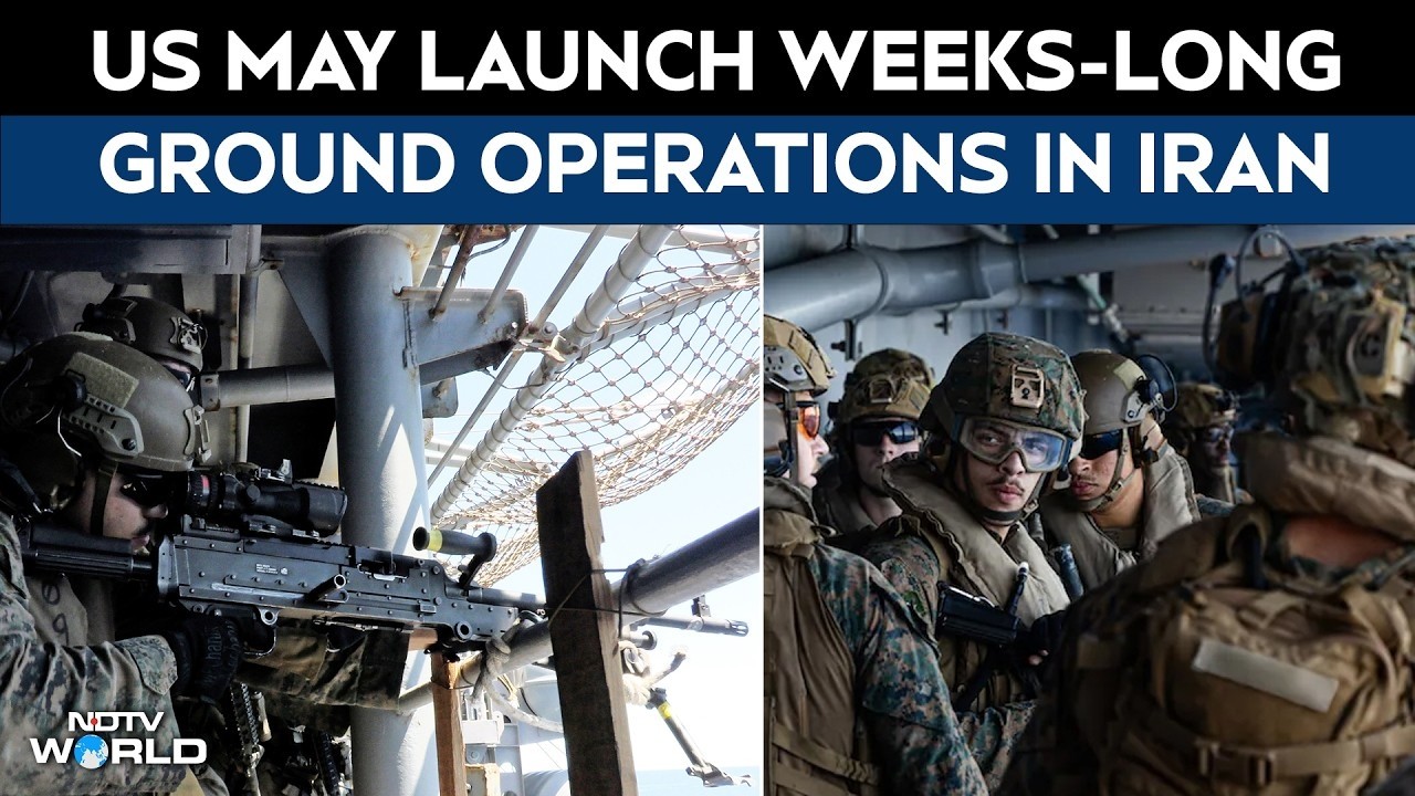 US Preparing For Weeks Of Ground Operations In Iran: Report