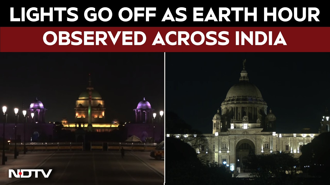 Earth Hour 2026 | Cities Across India Go Dark As Earth Hour 2026 Observed