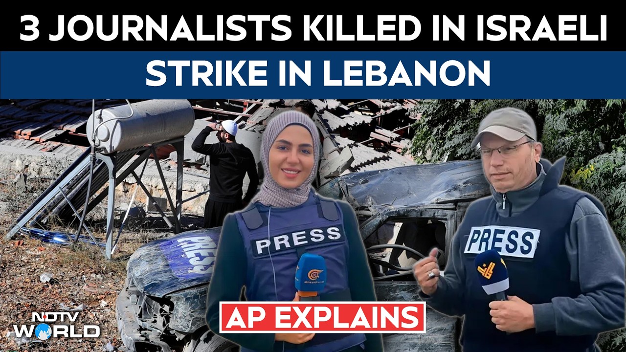 Iran Israel War Updates | 3 Journalists Killed In Israeli Strike In Lebanon; AP Explains