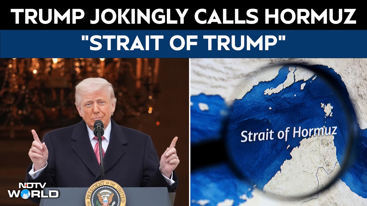 Middle East Crisis | Trump Calls Hormuz &lsquo;Strait Of Trump&rsquo;, Says &lsquo;No Accidents&rsquo; In Remark