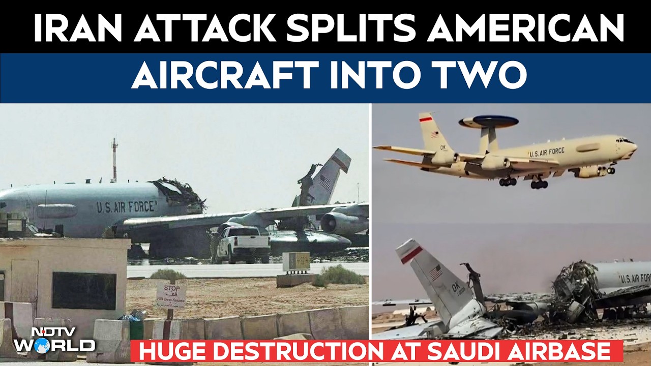 Iran Claims Strike on US AWACS Aircraft in Saudi Arabia | Iran Attacks Saudi