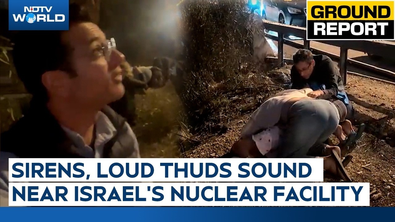 Iran Attacks Israel | Sirens, Explosions Near Dimona Nuclear Complex