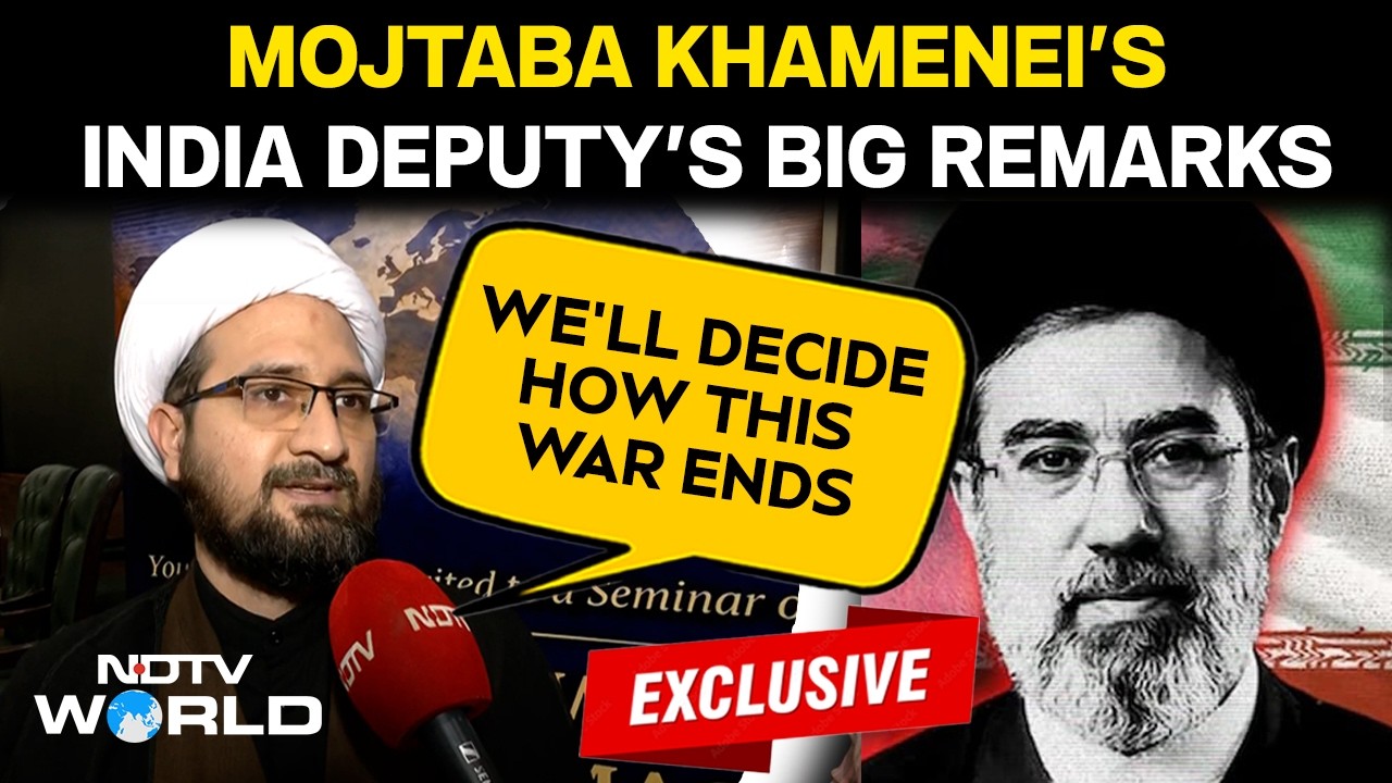 US Iran War | "We'll Decide How This War Ends" : Iran Supreme Leader's India Deputy