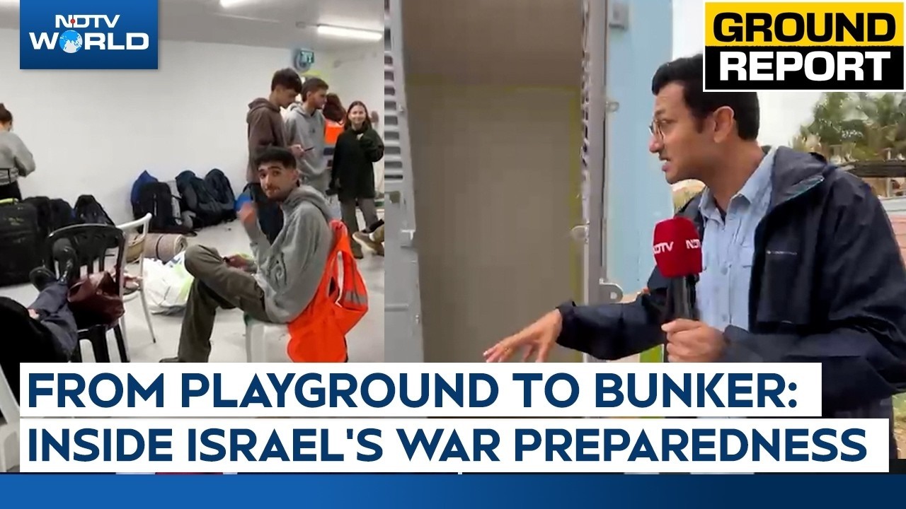 Iran Attacks Israel | Life Under Missile Threat: Dimona's Race To Bunkers - NDTV Ground