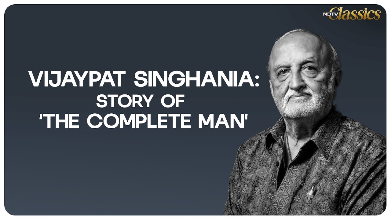Vijaypat Singhania | Raymond's Vijaypat Singhania On 'The Complete Man' Tagline | NDTV Classics