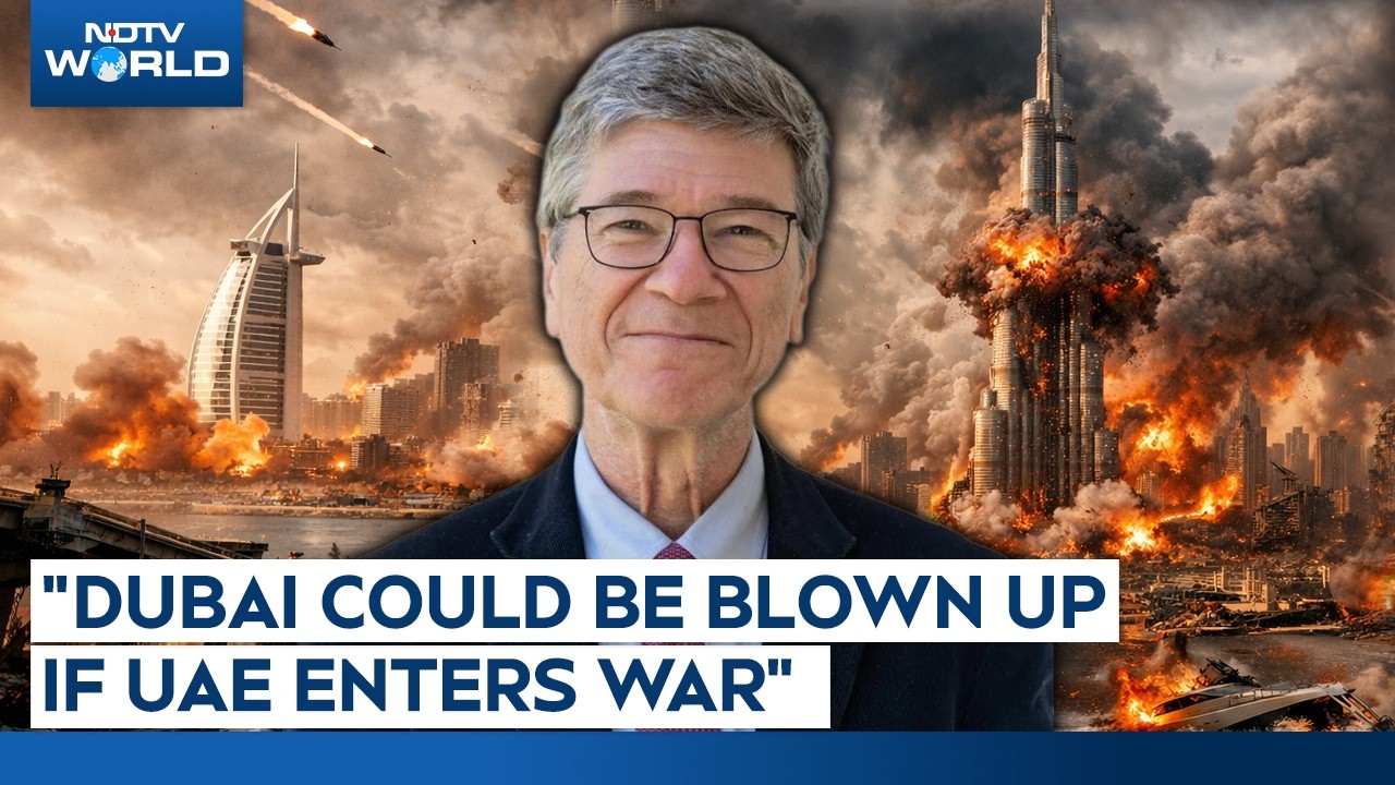 Jeffrey Sachs Interview | "Dubai Could Be Blown Up If UAE Enters War," Warns Top US Economist