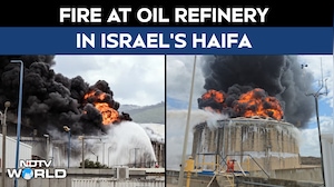 Iran War | Haifa Refinery Fire Again Amid Iran War, Second Blaze Hits Israel&rsquo;s Key Oil Facility