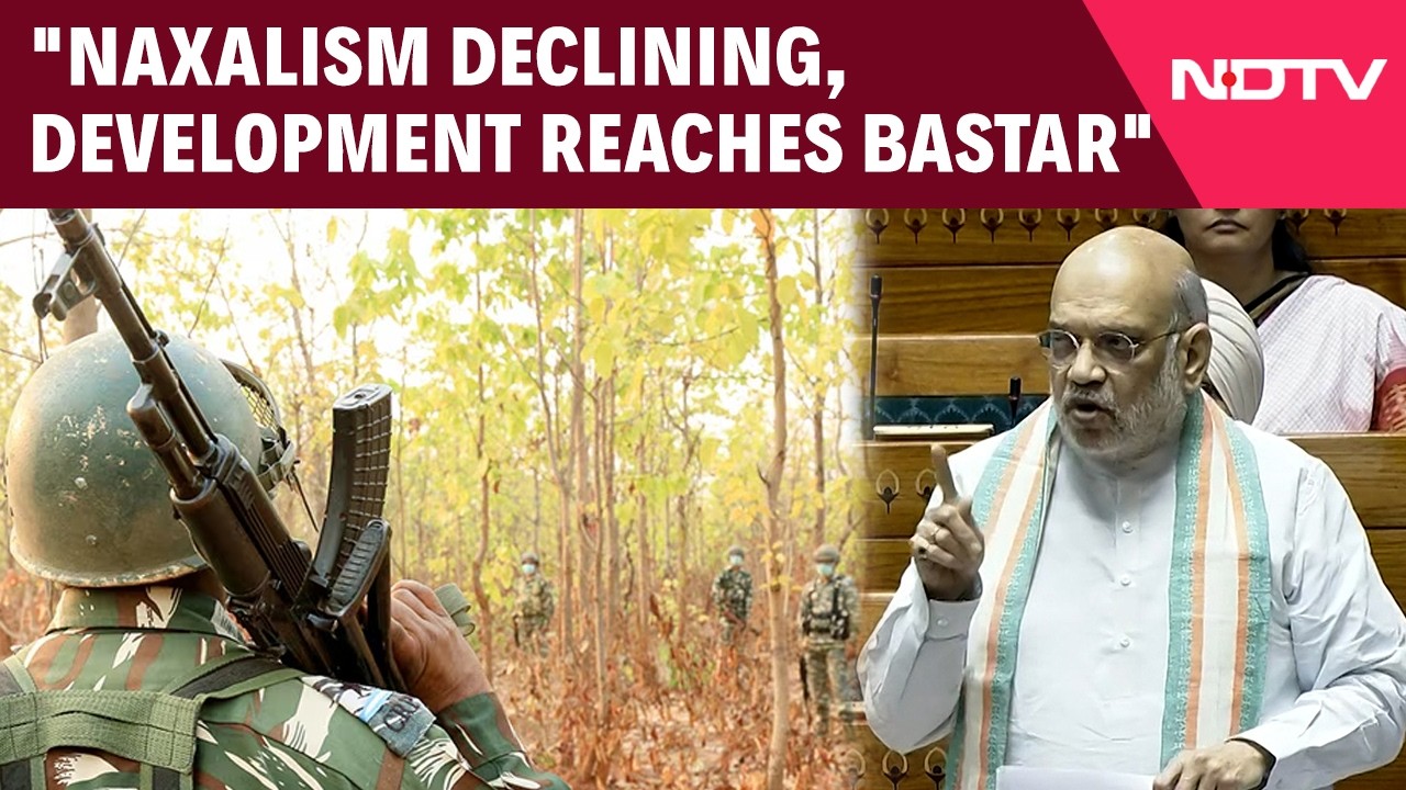 "Shadow Of Red Terror Lifted, Bastar On Path Of Development": Amit Shah
