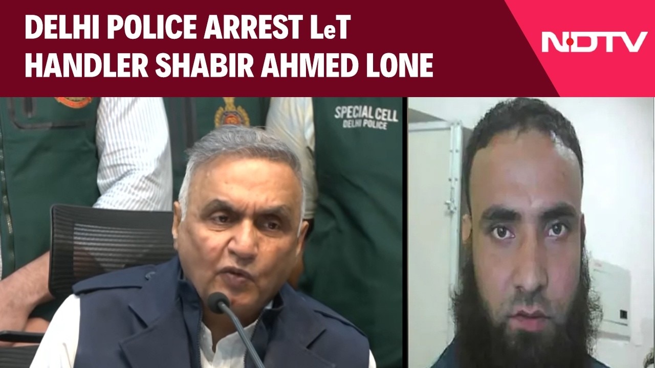 Delhi Police Arrest LeT Handler Shabir Ahmed Lone Linked To Metro Poster Terror Module