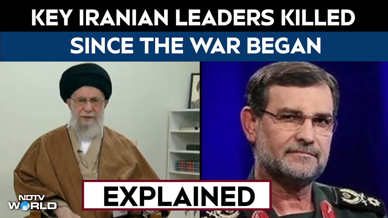 US Iran War News | Explained: The Key Iranian Leaders Killed Since The War Began
