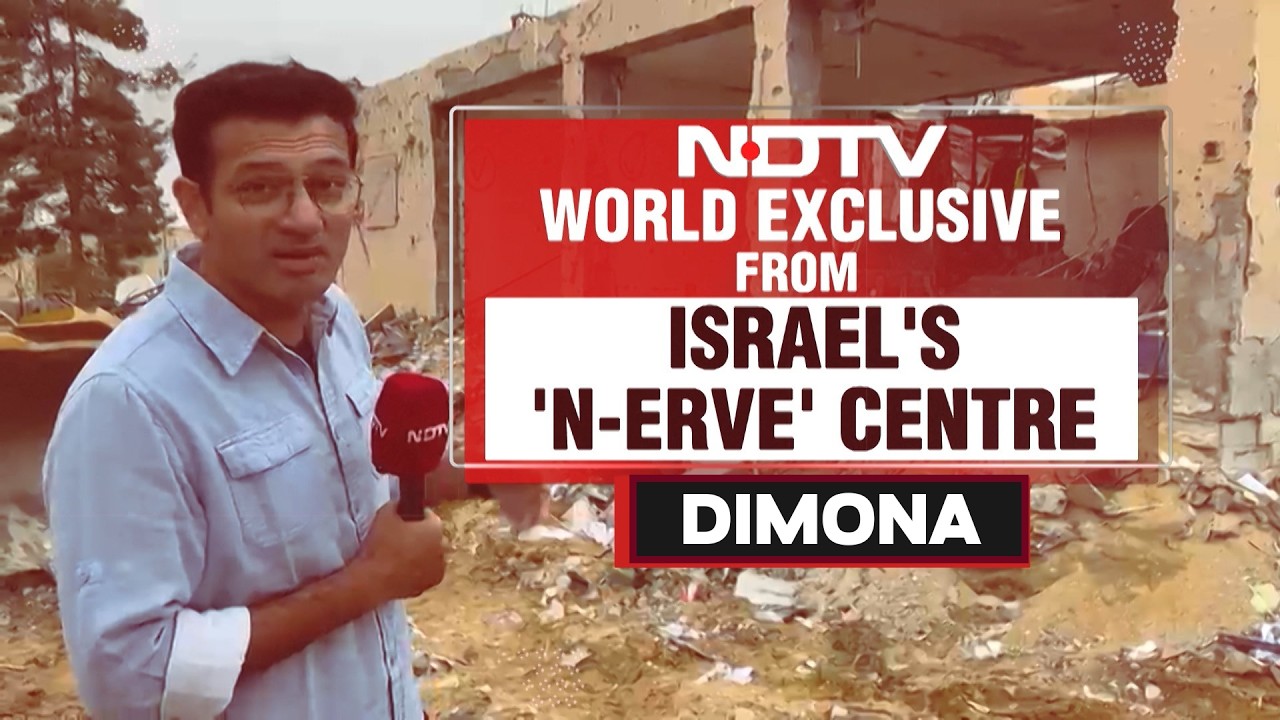 Missile Strike Aftermath In Israel's Dimona; NDTV&rsquo;s Ankit Tyagi Reports From Impact Site