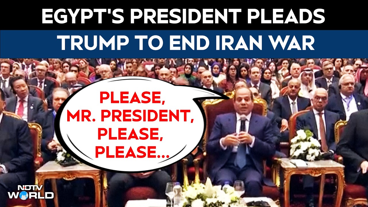 Egypt's President Urges Trump To End Iran War 'In The Name Of The Entire World'