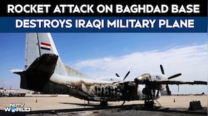 Rocket Attack On West Of  Baghdad Air Base Destroys Iraqi Military Aircraft