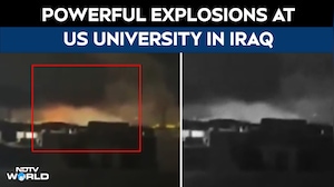 Powerful Explosions At US University In Iraq As Iran Targets Kurdish Groups