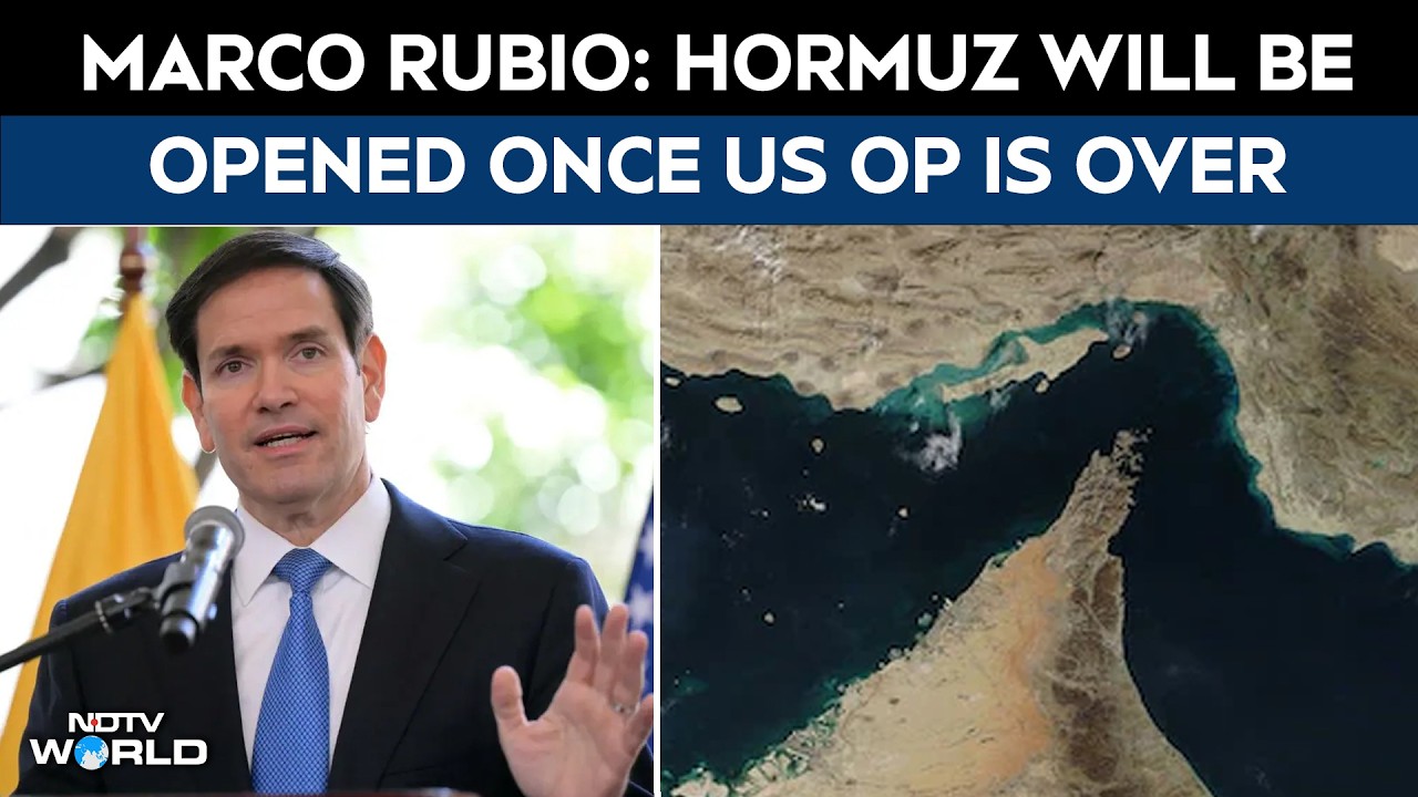 Marco Rubio: Strait Of Hormuz Will Be Opened Once US Operation Is Over