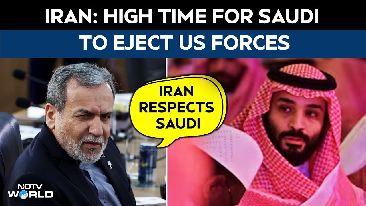 Iran Says "High Time" For Saudi Arabia To Eject US Forces