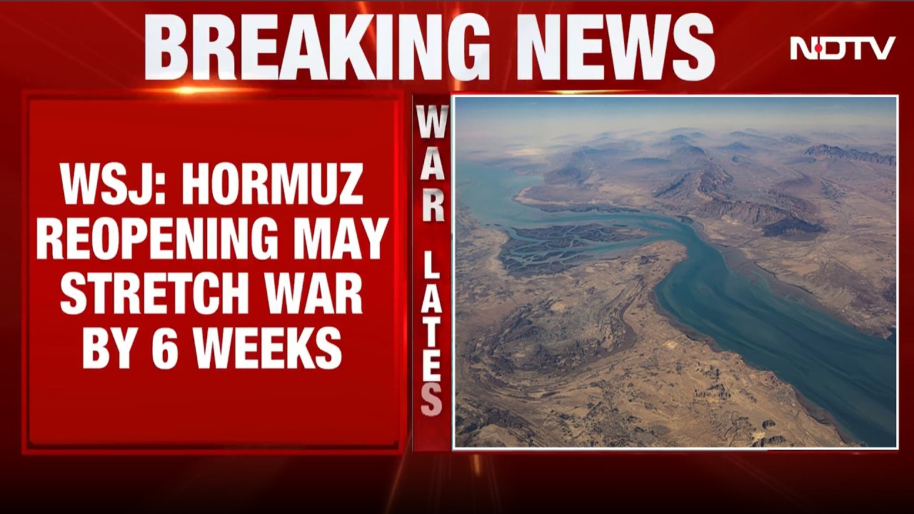 Report: Hormuz Strait Reopening May Stretch War By 6 Weeks