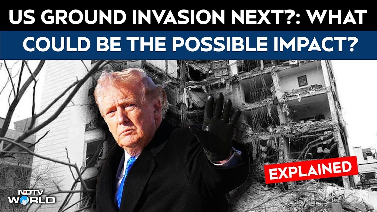 US Ground Invasion Next In Iran? What Could Be The Possible Impact?