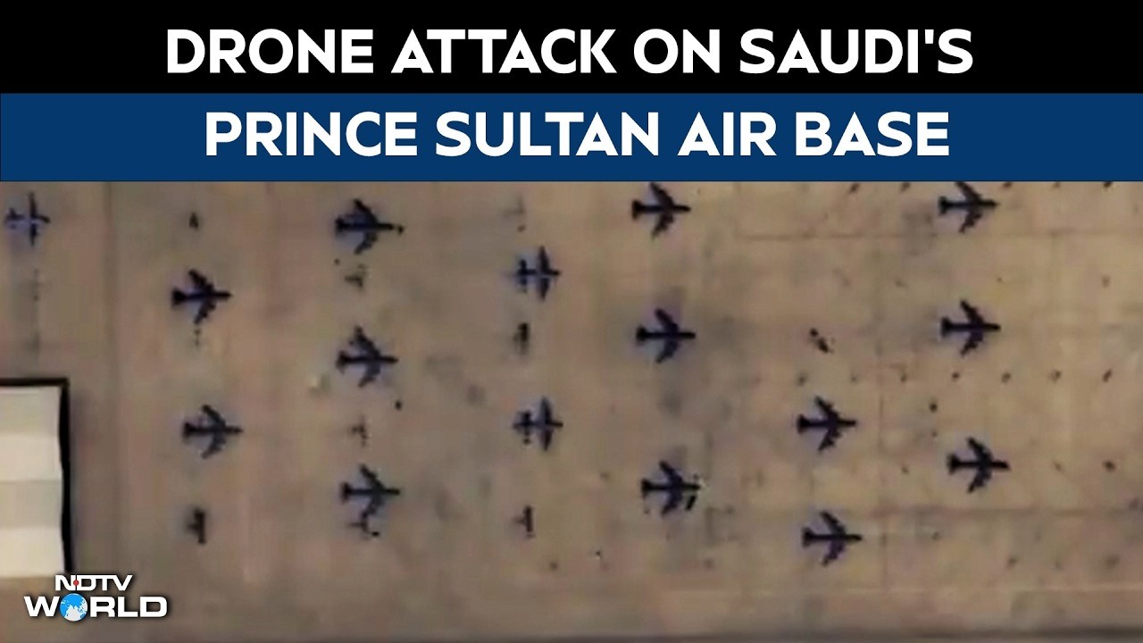Drone Attack On Saudi's Prince Sultan Air Base