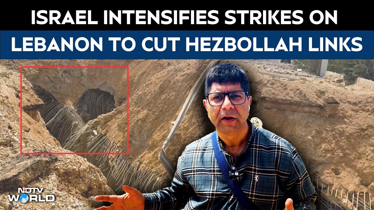 NDTV Ground Report: Israel Bombs Bridges, Roads in South Lebanon to Cut Hezbollah Links