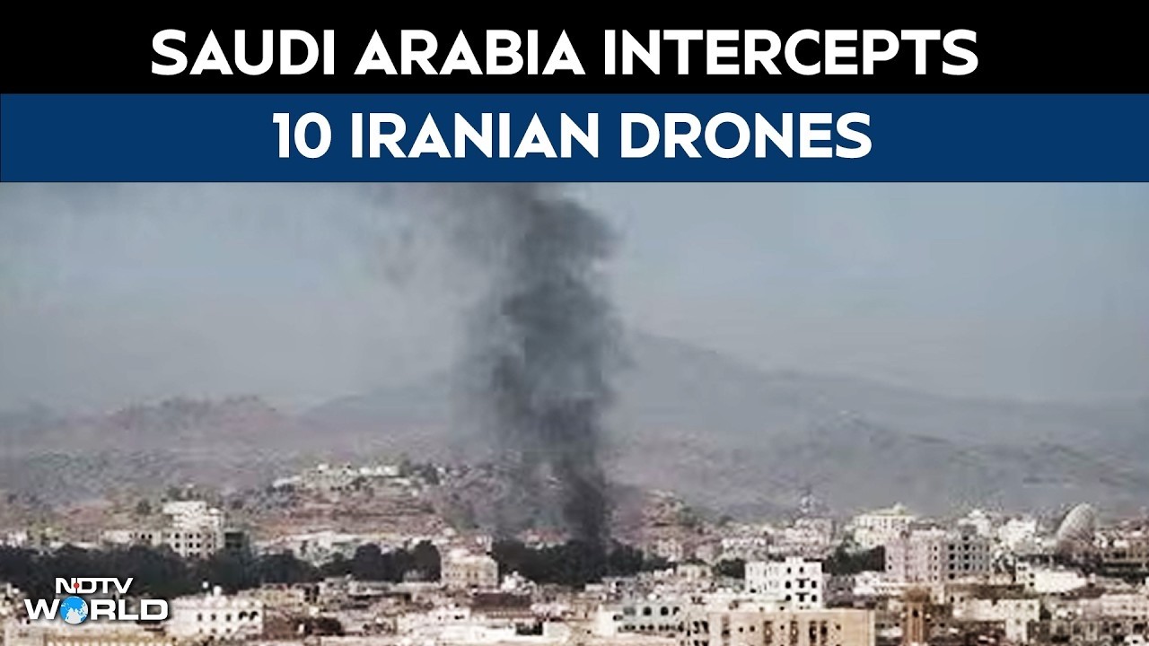 Saudi Arabia Intercepts 10 Iranian Drones