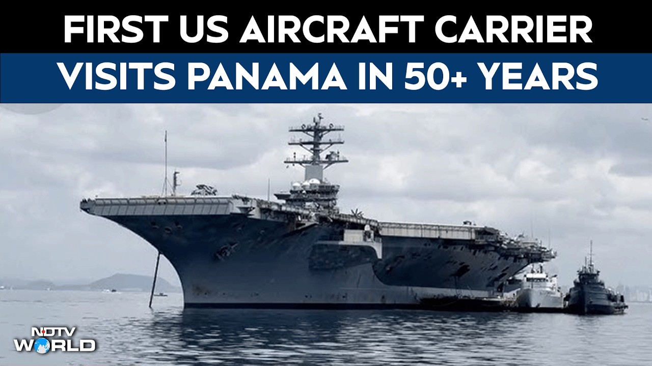 US Navy News | USS Nimitz, US Navy Aircraft Carrier Visits Panama Waters For First Time In 50 years