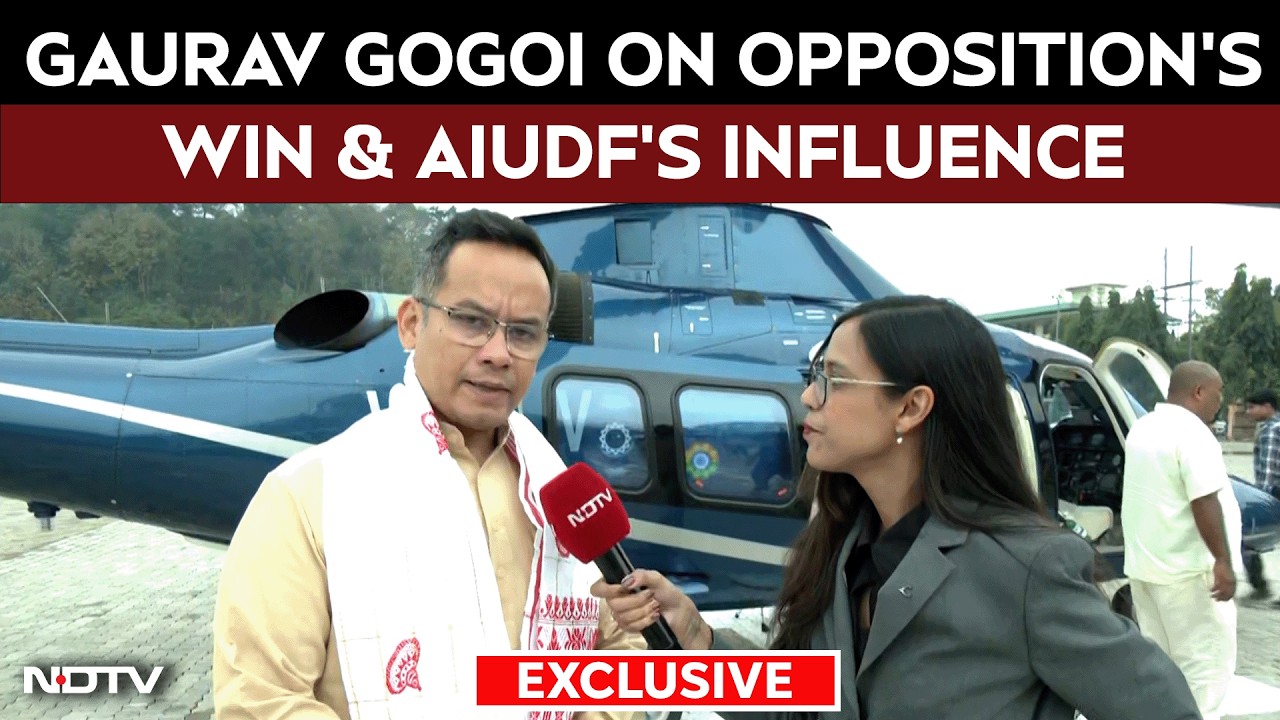 Assam Elections | Gaurav Gogoi Expresses Confidence In Opposition's Win | NDTV Exclusive Interview