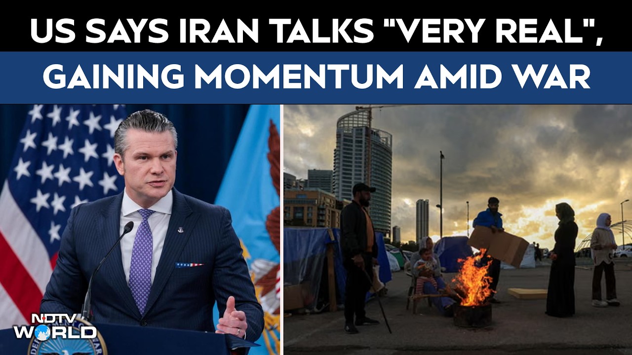 US News | US Says Iran Talks “Very Real” And Gaining Momentum Amid War