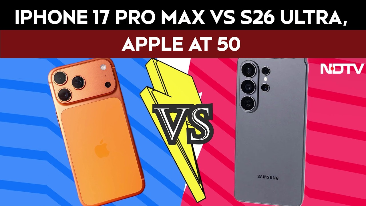 Tech360: iPhone 17 Pro Max vs S26 Ultra, Apple at 50, Sora Cancelled, Convergence India