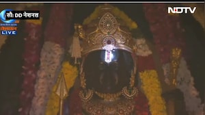 जय-जयश्रीराम...रामनवमी पर रामलला का भव्य सूर्य तिलक, जगमगाया ललाट, देखें VIDEO