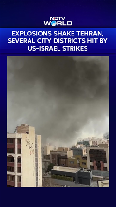 Explosions Shake Tehran, Several City Districts Hit By US-Israel Strikes