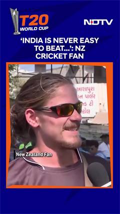 Video: 'India Is Never Easy To Beat...': NZ Cricket Fan As India Faces NZ In T20 World Cup Final