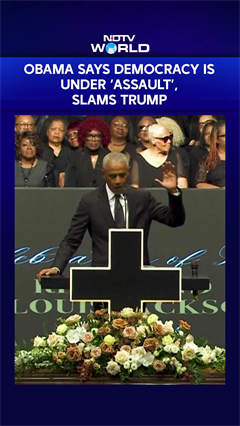 Obama Says Democracy Is Under 'Assault', Slams Trump