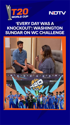 &lsquo;Every Day Was A Knockout&rsquo;: Washington Sundar On World Cup Challenge