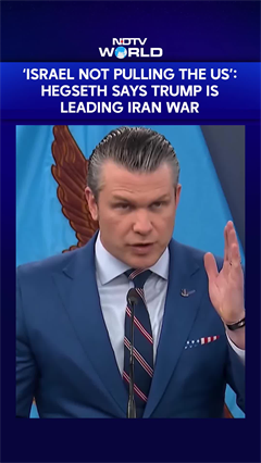 &lsquo;Israel Not Pulling The US&rsquo;: Pete Hegseth Says Trump Is Leading Iran War