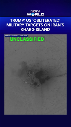 Kharg Island | Trump: US &lsquo;Obliterated&rsquo; Military Targets On Iran&rsquo;s Kharg Island