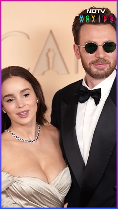 Chris Evans And Alba Baptista Make First Red Carpet Appearance As A Couple At Oscars 2026